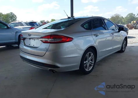 2018 Ford Fusion Se из США, поврежденный, VIN 3FA6P0HDXJR164747